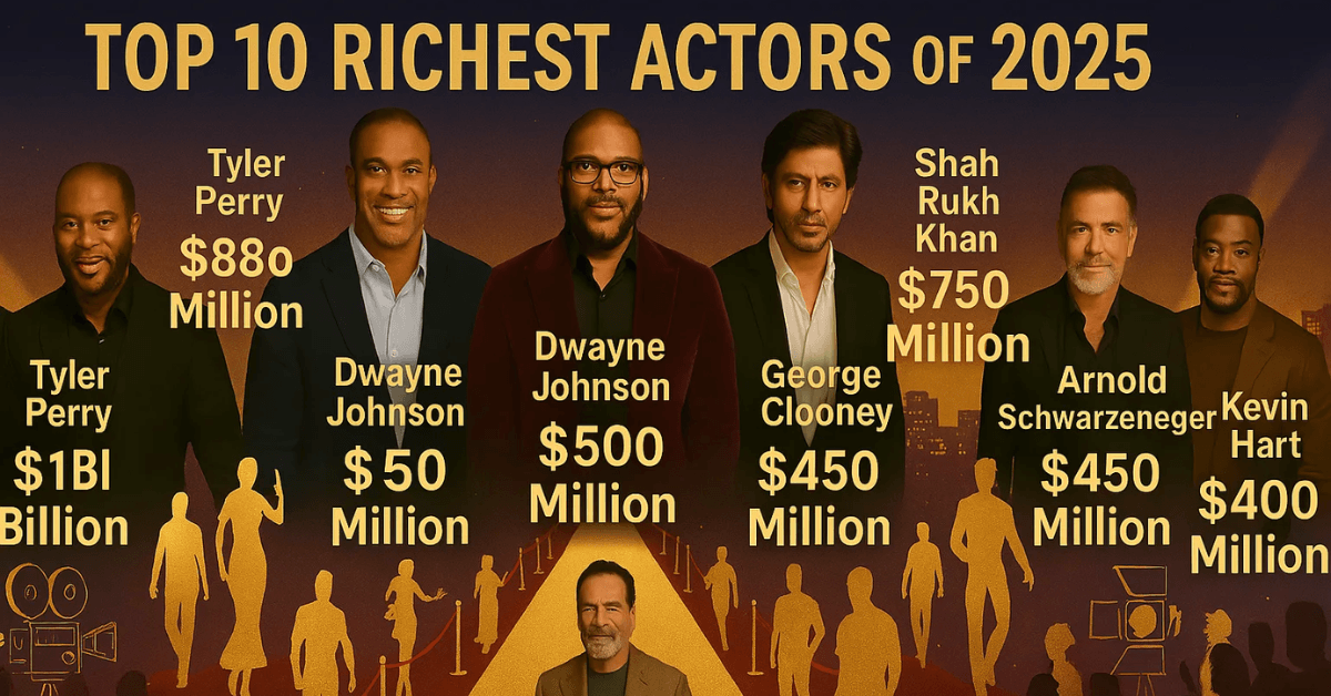 Richest Actors of 2025