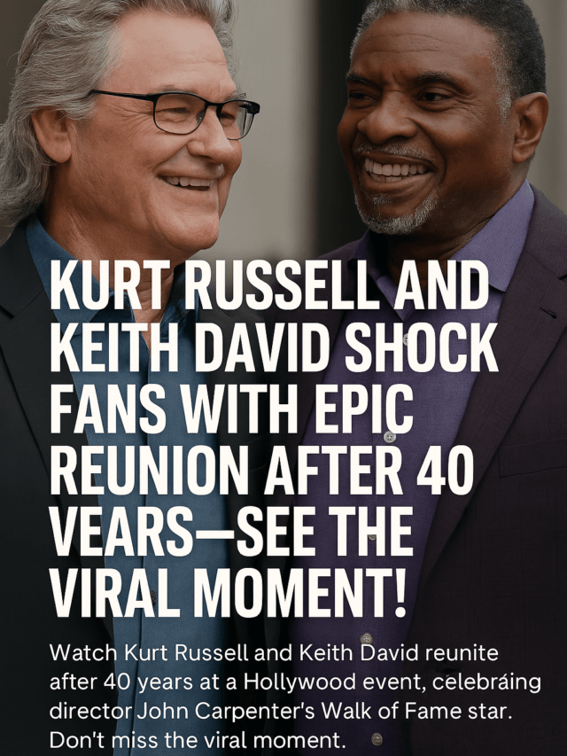 Kurt Russell Keith David reunion